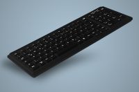 AK-7000-x-B, kompakte Desktop Tastatur mit Nummernblock, kabelgebunden, schwarz