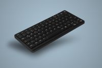 AK-4100-x-B, kompakte Tastatur, schwarz, kabelgebunden