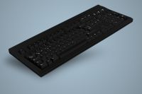 AK-880-x123W-B/GE, Magnetic Stripe Reader MSR Keyboard